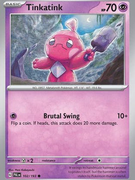 Tinkatink (102/193) [Scarlet & Violet: Paldea Evolved]