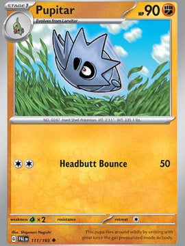 Pupitar (111/193) [Scarlet & Violet: Paldea Evolved]