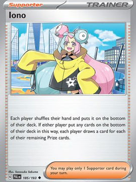 Iono (185/193) [Scarlet & Violet: Paldea Evolved]