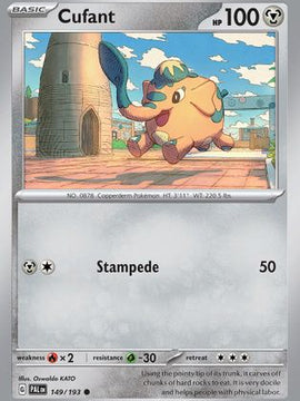 Cufant (149/193) [Scarlet & Violet: Paldea Evolved]