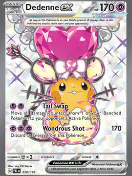 Dedenne ex (239/193) [Scarlet & Violet: Paldea Evolved]
