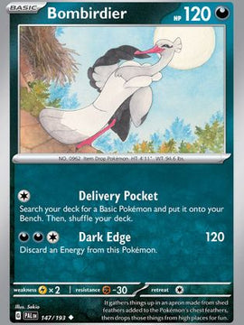 Bombirdier (147/193) [Scarlet & Violet: Paldea Evolved]