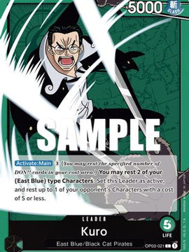 Kuro (OP03-021) - Pillars of Strength
