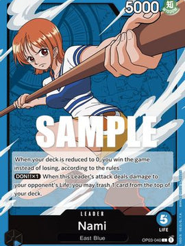 Nami (040) (OP03-040) - Pillars of Strength