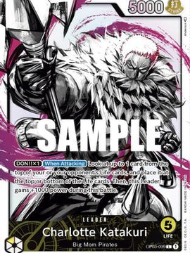Charlotte Katakuri (099) (Alternate Art) (OP03-099) - Pillars of Strength Foil