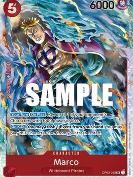 Marco (OP03-013) - Pillars of Strength Foil