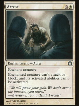 Arrest (RTR-003) - Return to Ravnica