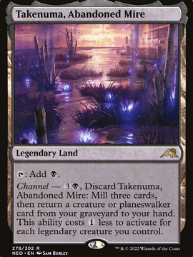 Takenuma, Abandoned Mire (NEO-278) - Kamigawa: Neon Dynasty