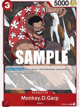 Monkey.D.Garp (OP03-014) - Pillars of Strength