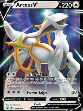 Arceus V (SWSH306) [Sword & Shield: Black Star Promos]