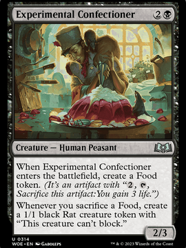 Experimental Confectioner (WOE-314) - Wilds of Eldraine