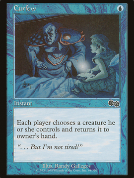 Curfew (USG-068) - Urza's Saga