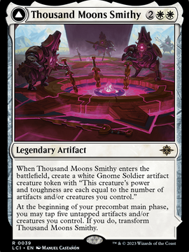 Thousand Moons Smithy // Barracks of the Thousand (LCI-039) - The Lost Caverns of Ixalan