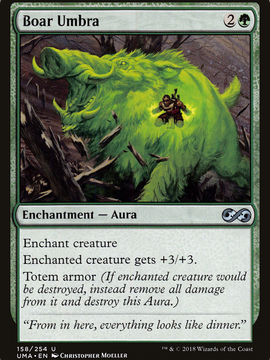 Boar Umbra (UMA-158) - Ultimate Masters