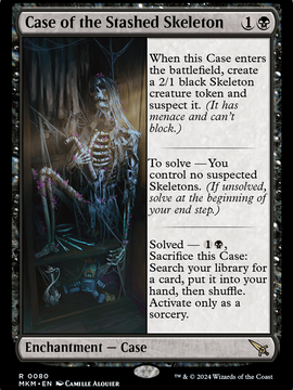 Case of the Stashed Skeleton (MKM-080) - Murders at Karlov Manor