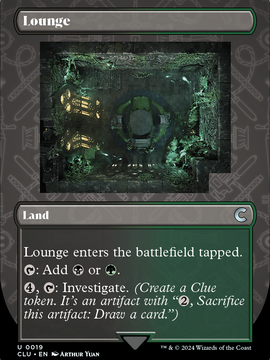 Lounge (CLU-019) - Ravnica: Clue Edition (Borderless)