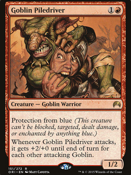 Goblin Piledriver (ORI-151) - Magic Origins