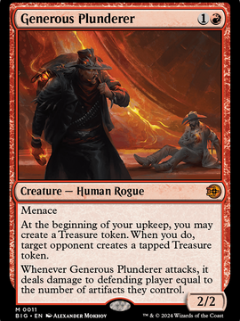 Generous Plunderer (BIG-011) - The Big Score