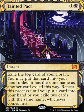 Tainted Pact (STA-033) - Strixhaven Mystical Archive: (Showcase) (Borderless)