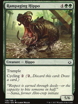 Rampaging Hippo (HOU-128) - Hour of Devastation