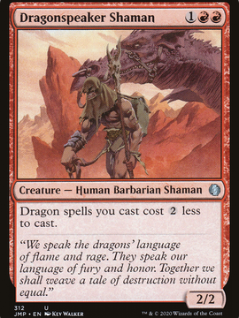 Dragonspeaker Shaman (JMP-312) - Jumpstart