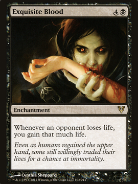 Exquisite Blood (AVR-102) - Avacyn Restored Foil