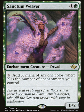 Sanctum Weaver (MH2-171) - Modern Horizons 2: (nyxtouched)