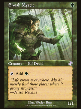 Elvish Mystic (TSR-360) - Time Spiral Remastered Foil