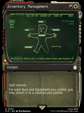 Inventory Management (PIP-342) - Fallout: (Showcase) Foil