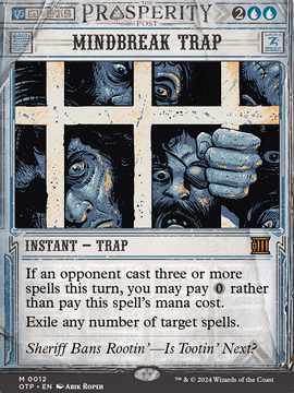 Mindbreak Trap (OTP-012) - Breaking News: (Showcase) (Borderless)