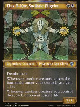 Elas il-Kor, Sadistic Pilgrim (DMU-338) - Dominaria United: (Showcase) Foil