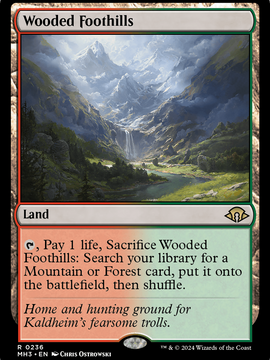 Wooded Foothills (MH3-236) - Modern Horizons 3
