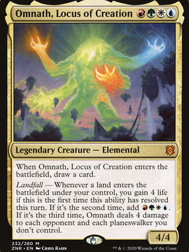 Omnath, Locus of Creation (ZNR-232) - Zendikar Rising