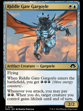 Riddle Gate Gargoyle (MH3-201) - Modern Horizons 3