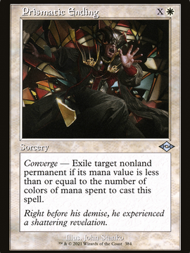 Prismatic Ending (MH2-384) - Modern Horizons 2 Foil