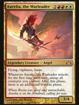 Aurelia, the Warleader (GTC-143) - Gatecrash