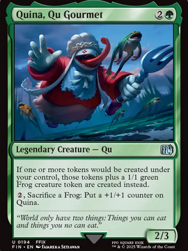 Quina, Qu Gourmet (FIN-194) - FINAL FANTASY Foil