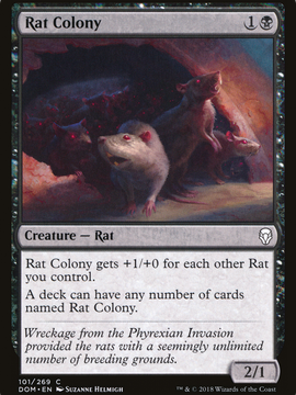 Rat Colony (DOM-101) - Dominaria