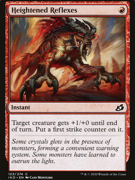 Heightened Reflexes (IKO-123) - Ikoria: Lair of Behemoths