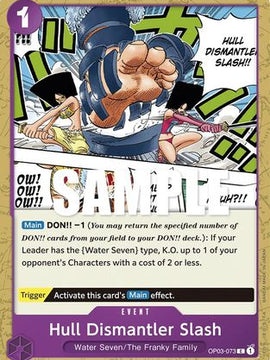 Hull Dismantler Slash (OP03-073) - Pillars of Strength