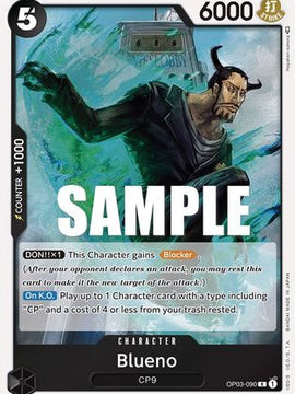 Blueno (OP03-090) - Pillars of Strength Foil