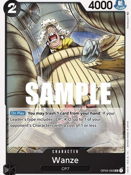 Wanze (OP03-093) - Pillars of Strength