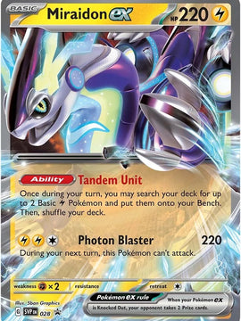Miraidon ex (028) [Scarlet & Violet: Black Star Promos]