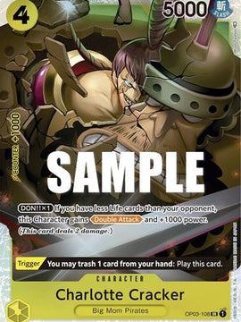 Charlotte Cracker (OP03-108) - Pillars of Strength Foil