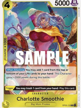 Charlotte Smoothie (OP03-110) - Pillars of Strength Foil