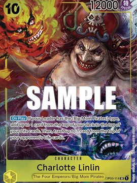 Charlotte Linlin (114) (Alternate Art) (OP03-114) - Pillars of Strength Foil
