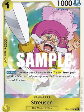 Streusen (OP03-115) - Pillars of Strength Foil