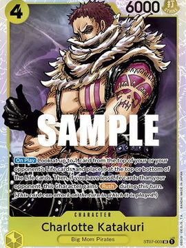 Charlotte Katakuri (ST07-003) - Starter Deck 7: Big Mom Pirates Foil