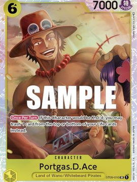 Portgas.D.Ace (ST09-010) - Starter Deck 9: Yamato Foil