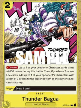 Thunder Bagua (ST09-015) - Starter Deck 9: Yamato
